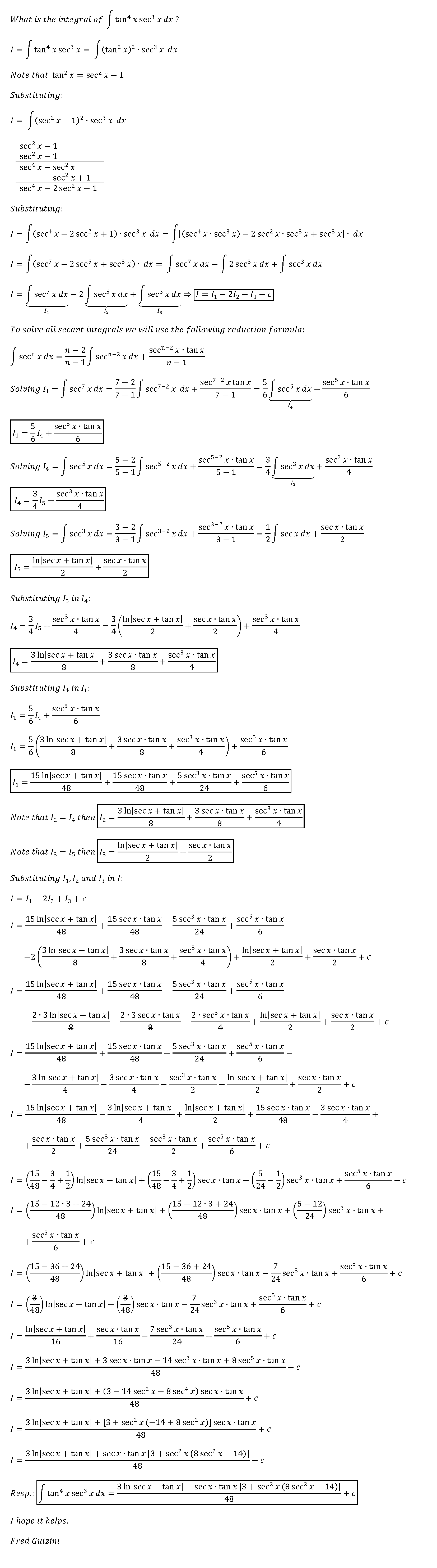 what-is-the-integral-of-int-tan-4-x-sec-3-x-socratic